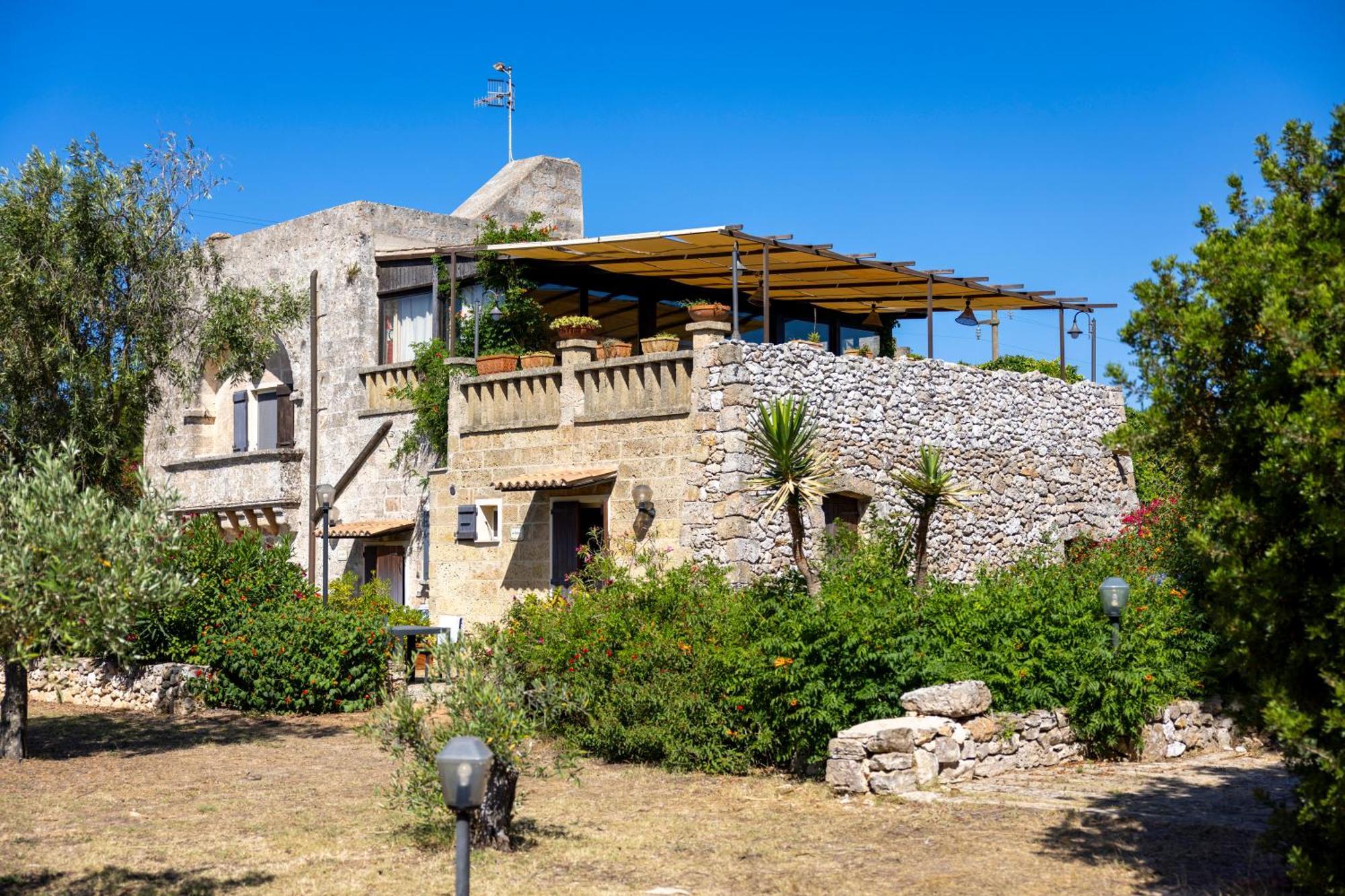 Masseria Serine Santa Maria di Leuca Bagian luar foto